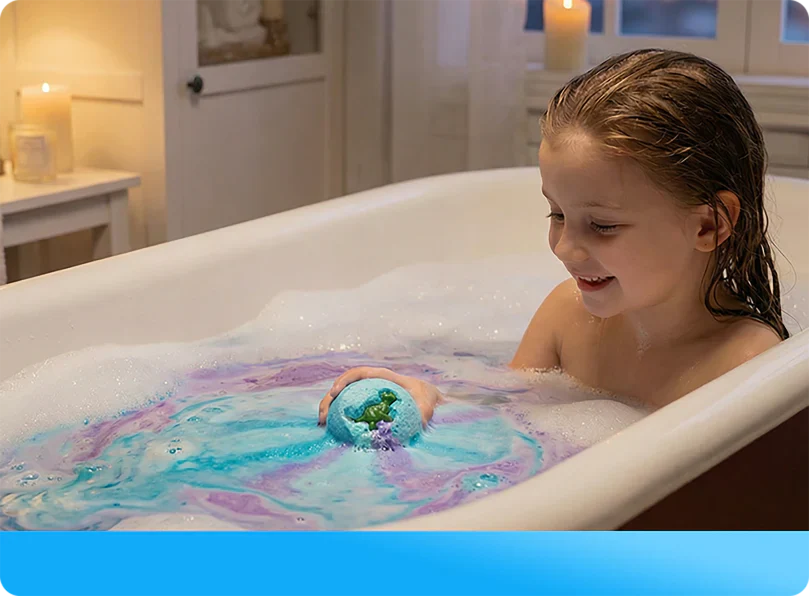 Realur™ - 2PCS Bath Bombs Set with Toys Inside