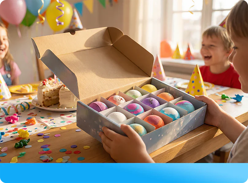 Realur™ - 2PCS Bath Bombs Set with Toys Inside