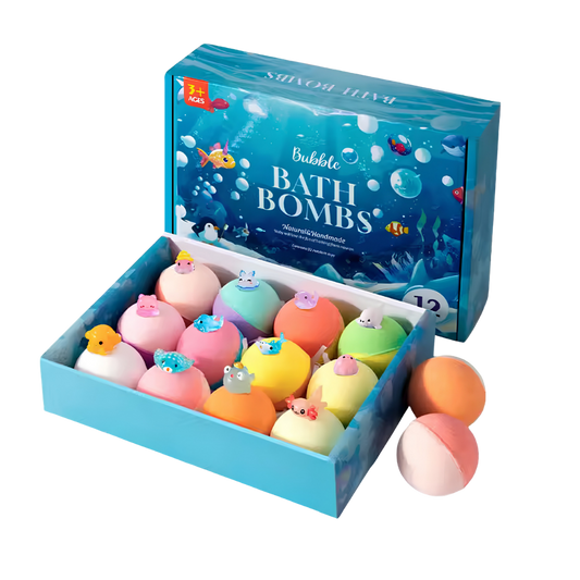 Realur™ - 2PCS Bath Bombs Set with Toys Inside